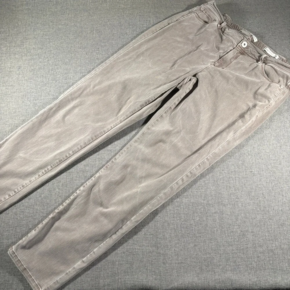 J.Jill Authentic Fit Slim Ankle Jeans‎ Womens 16T Taupe Gray Stretch Denim Tall